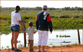 Familienreisen ind das Ppantanal