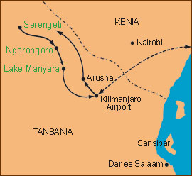 Safari Tansania