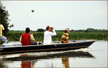 Bootsfahrt im Pantanal