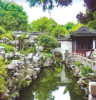 Yu-Garten in Shanghai - schönstes Beispiele chinesischer Gartenkunst