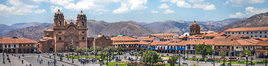 Die Plaza de Armas in Cuzco war einst der Mittelpunkt des Inkareichs