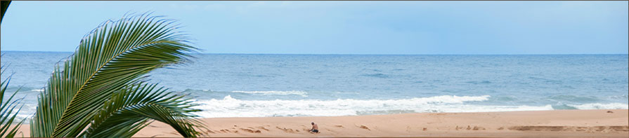 schöner Badestrand von Imbassai