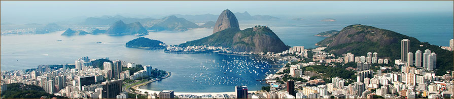 Blick auf Rio de Janeiro während meiner Brasilien Reise