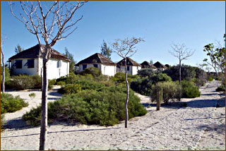 Bungalows der Prince Anakao Lodge