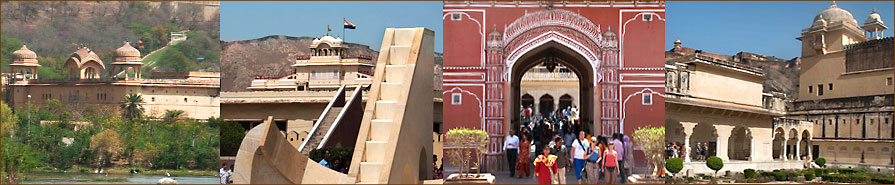 Rajasthan Architektur in Jaipur 
