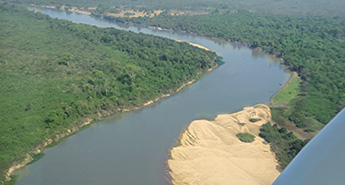 Fluss Cuiaba, auf dem wir unsere Bootstouren unternommen haben