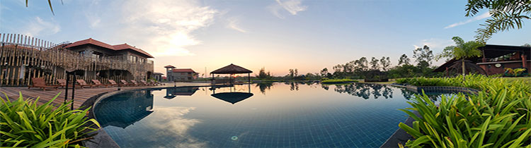 Das neue Hotel Sonar Bangla hat den schönsten Pool in den Sundarbans