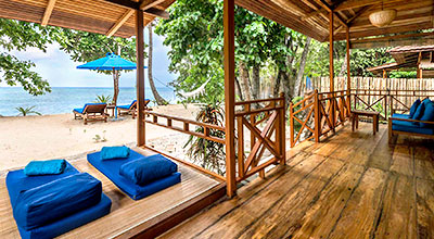 Strand Bungalow im Siladen Island Resort & Spa