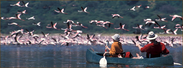 Kanusafari in Afrika