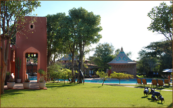 Zambesi Sund Hotel in Sambia Livingstone