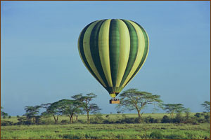 Ballonfahrten in der Serengeti