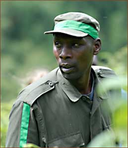 Ranger im Volcanos Nationalpark