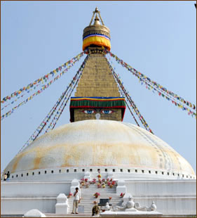 Sightseeing in Kathmandu auf dieser Nepal Rundreise