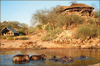 Camps im Ruaha Nationalpark