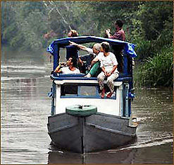 Wanderungen auf Borneo