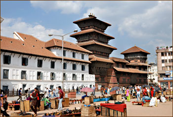 der Durban Square in Kathmandu