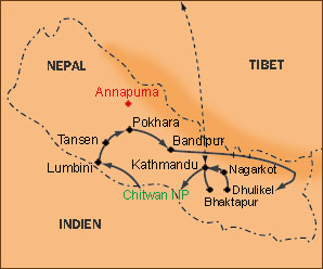 Wandertouren in Nepal