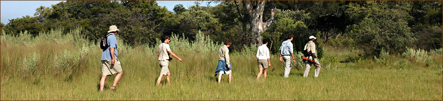 Wanderung im Mana Pools Nationalpark