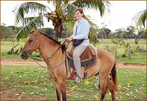 Das Pantanal ist ideal zum Reiten geeignet