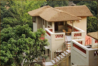 Lodge im Corbett Nationalpark