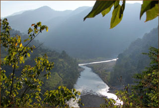 Lodge im Corbett Nationalpark