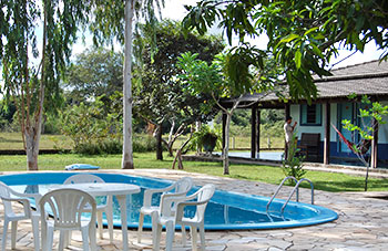 Garten mit Pool 
