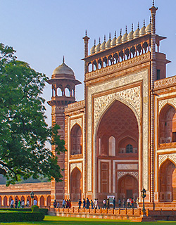 Das Rote Fort in Agra besuchen