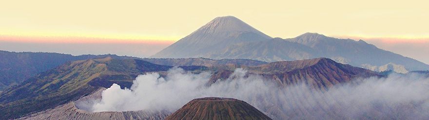 Wanderung zum Mt. Bromo auf der Insel Java