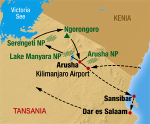 Tansania Reise für Familien