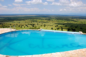 Lodge im Queen Elizabeth Nationalpark