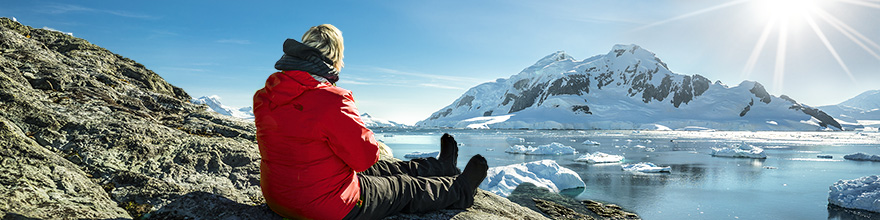 Gletscher auf unserer Antarktis Schiffsreise