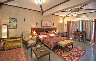 Cottage Zimmer Beispiel der Irai Lodge