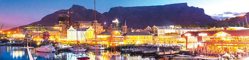 Bootstour in Kapstadt zum Sonnenuntergang im Hafen 
