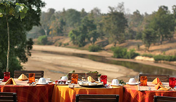 Besondere Unterkunft im Kanha Nationalpark