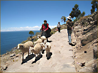 Reisen zum Titicaca Sees
