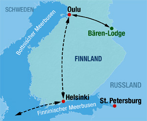 Habichtskautz auf unseren Reisen nach Finnland