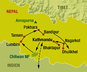 Wandertouren in Nepal