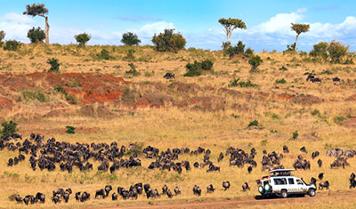 Flugsafari in Tansania