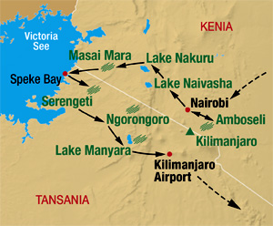 Kenia Tansania Rundreise