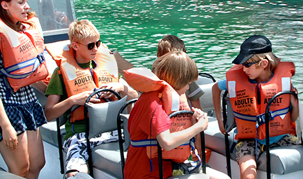 Schwimmen mit Delfinen ist für Kinder ab 8 Jahre auf den Azoren möglich 