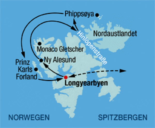 Spitzbergen Kreuzfahrten