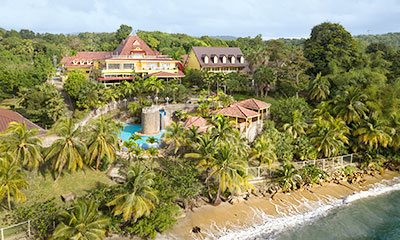 Hotel mit direkter Lage am Meer