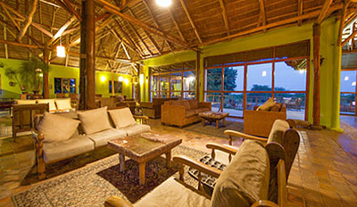 Lobby der Lodge