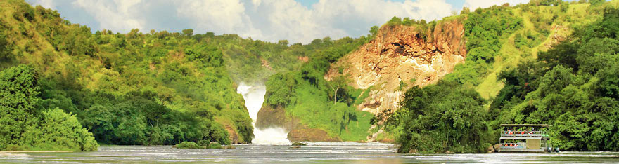Bootstour auf dem Nil in Uganda
