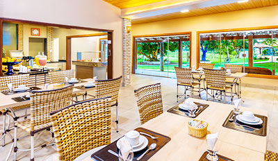 Restaurant für alle Mahlzeiten mit Buffet