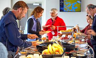 Abendessen im Restaurant