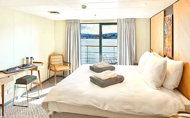 Ausstattung der Deluxe Veranda-Suite