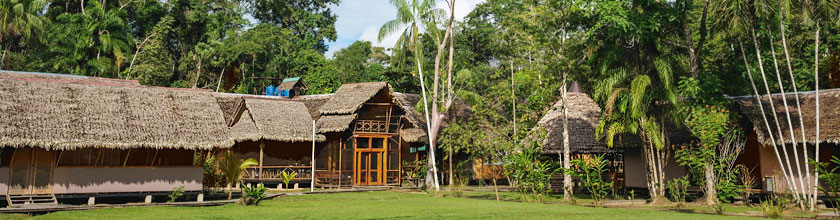 Lodge im Tambopata Regenwald von Peru